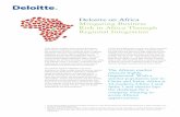 Deloitte on Africa Mitigating Business Risk in Africa Through Regional Integration · PDF file · 2018-02-26Deloitte on Africa Mitigating Business Risk in Africa Through Regional