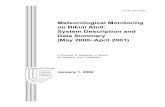 Meteorological Monitoring on Bikini Atoll: System ... · PDF fileMeteorological Monitoring on Bikini Atoll: ... Meteorological Monitoring on Bikini Atoll: System Description and Data