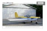 THE RVATOR THE - Van's Aircraft RV-6 – the first RV-6 kit to ship, ever --) and get him to finish his…. AWARDS KEN SCOTT . 3 ... wheel landings over three-point landing. This would