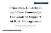 Applied(Risk(Management Specialty(Group( …c(Supportfor(Prac&cal(Risk(Management Applied(Risk(Management Specialty(Group(Principles, Guidelines and Core Knowledge For Analytic Support