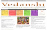 SANATAN HINDU SANSKAR KENDRA Vedanshi · PDF fileSeptember 6th, 2014. Few ... Brahma, Vishnu and Siva are the three aspects of God. ... the ﬁfth incarnation of the lord