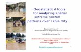 Geostatistical tools for analyzing spatial extreme ...armspark.msem.univ-montp2.fr/medfriend/Cosenza2011/Bargaoui.pdf · method of non linear geostatistic. ... Introduction au krigeage