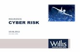 INSURANCE CYBER RISK - PwC · PDF file•malware/virus/botnets ... companies that said they were exposed to cyber risk were specific as to the type of cyber risks they are facing 95%