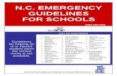 NC DHSR OEMS: N.C. Emergency Guidelines for Asthma & Difficulty ... Emergency Guidelines for Schools, ... North Carolina’s edition is the product of careful review of content and