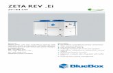 ZETA REV - Easy Air · PDF fileDC inverter-controlled brushless compressor ... Multilogic function for multi-unit systems ... ZETA REV .Ei Water chiller unit with modulating capacity