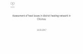 A ssessm ent of heat losses in district heating netw ork ...anre.md/files/Acte Normative/cons publice/Tarife 2017/Assessment of...A ssessm ent of heat losses in district heating netw
