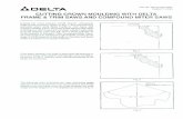 CELTA A - Service Parts ~ Pari No. 422·32~655~0004...CELTA . Oi3led 1 . 1~10·93. CUTTING CROWN MOULDING WITH DELTA FRAME & TRIM SAWS AND COMPOliND MITER SAWS . …