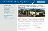 Case Study — Heavy-Duty Trucks - hortonww.com Study — Heavy-Duty Trucks ... In this case, the trucks were ... Horton fan blades on two different trucks; one with a D11 engine and