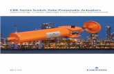 CBB-Series Scotch-Yoke Pneumatic Actuators -  · PDF fileCBB-Series Scotch-Yoke Pneumatic Actuators Improved Design - Compact, Lightweight To Suit All Applications And Environment