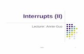Interrupts (II) - Computer Science and Engineeringcs2121/LectureNotes/week9_notes.pdf · push temp ; save register in temp, SREG ; save SREG ... 0xFF) and then restarts from the bottom