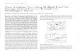 New Austrian Tunneling Method Used for Design of Soft-Ground Tunnels for Washington Metroonlinepubs.trb.org/Onlinepubs/trr/1987/1150/1150-002.pdf · New Austrian Tunneling Method