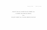 NEW ZEALAND ELECTRICAL CODE OF PRACTICE for ELECTRICAL ... · PDF fileElectrical Code of Practice for Electrical Safe Distances 2001 ... The New Zealand Electrical Code of Practice