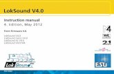 LokSound V4 - Olivia's  · PDF fileLokSound XL V4.0 ... Motor Control .....9 5.2.3. Sound functions ... Servo outputs
