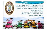 4 Mackie Macalipes Participation of Muslim Women in the ...asiapacific.anu.edu.au/sites/default/files/Mackie-Macalipes... · World. Women ... Tribal Origin Muslim Women’s Population