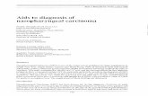 Aids to diagnosis of nasopharyngeal carcinoma. J. Malaysia Vel. 43 NO.2 June 1988 Aids to diagnosis of nasopharyngeal carcinoma Prasad, Umapati,FRCSE, FACS, FICS DeptofOtorhinolaryngology