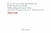 Consolidated Financial Statements - Accionaannualreport2016.acciona.com/d/Annual-Accounts.pdf · Deferred tax liabilities 22 804,282 739,686 Provisions 17 497,472 420,245 Other non-current