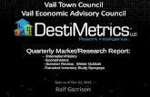 Vail Town Council Vail Economic Advisory Council Development/DestiMetrics...Vail Town Council Vail Economic Advisory Council Data as of Oct. 31, 2015 Ralf Garrison Quarterly Market/Research