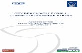 CEV BEACH VOLLEYBALL COMPETITIONS REGULATIONS · PDF fileCEV Beach Volleyball Competitions Regulations Page 2 of 65 Welcome to the CEV Beach Volleyball Competitions Regulations. This