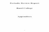 Periodic Review Report Appendices FINAL - …tools.bard.edu/ Review Report...First-Year Seminar ... of this report, including, ... The Honors College emphasizes student-centered learning,