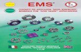 CATALOGO TECNICO GENERALE GENERAL  · PDF fileIl presente Catalogo Tecnico EMS ... Comparison between grease lubrication and oil lubrication. VIII ... Dolium R Minerale Mineral