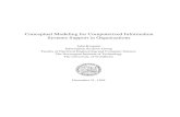 Conceptual Modeling for Computerized Information Systems ... · PDF fileConceptual Modeling for Computerized Information Systems ... for computerized information systems support in