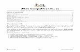2016 Competition Rules - · PDF file28.09.2016 · If you have concerns that other contestants are entered ... for following the rules whether or not you have ... Boogie by the Bay