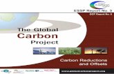 Carbon Reductions and Offsets - Global Carbon Project Offsets_Report 6.pdf · Global Carbon Project Report No. 6, Can ... activities or institutions beyond a simple emissions tally.