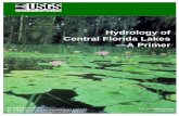 Hydrology of Central Florida Lakes —A Primer - USGS · PDF filepoints divided by the distance between the ... water table where the pores in the soil matrix are filled with air ...
