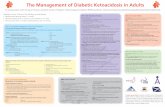 The Management of Diabetic Ketoacidosis in Adults - · PDF fileThe Management of Diabetic Ketoacidosis in Adults Action 1: e cannula) via infusion pump. eplacement Action 2: (IVII).