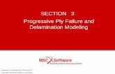 SECTION 3 Progressive Ply Failure and Delamination …pages.mscsoftware.com/rs/mscsoftware/images/Sec3...Title VCCT and Composite Damage Analysis Author made Created Date 2/17/2012