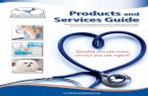 Products and Services uide - Home | Roadrunner Pharmacy · PDF fileProducts and Services uide. ... have not been evaluated by the Food and Drug Administration ... otic and ophthalmic