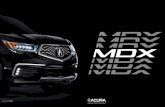 acura.ca/MDX · PDF fileUnder slick conditions, ... is designed to seamlessly connect you to the information ... TOWING PACKAGE– 5,000 LB Trailer hitch