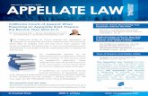 California Courts of Appeal: When Preparing an Appellate ... · PDF fileCalifornia Courts of Appeal: When Preparing an Appellate Brief, ... mentioned in the brief must be supported
