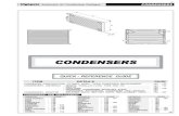 CONDENSERS - Highgate Car Air CONDENSERS - OEM REPLACEMENT: NOTE: CONDENSER MEASUREMENTS ARE NOMINAL AND MAY VARY SLIGHTLY 122 CONDENSERS Highgate Automotive Air Conditioning Catalogue