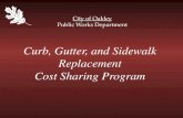 Curb, Gutter, and Sidewalk Replacement Cost Sharing Programnorthernca.apwa.net/Content/Chapters/northernca.apwa.net/Documents... · Curb, Gutter, and Sidewalk Replacement Cost Sharing