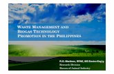 S2-1 5 Philippines 0221 Waste Management and Biogas ...wepa-db.net/.../PDF/10_S2-1_5_Philippines_0221pdf.pdf · Feasibility Study of a National Biogas ... piggery in Soro-soro, Batangas