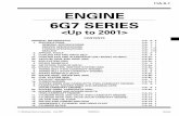ENGINE 6G7 (E) 11A-0-1 ENGINE 6G7 SERIES - mivecmivec.co.nz/tech/6G7x_upto_2001.pdf · ENGINE 6G7 (E) 11A 11A-0-1 ENGINE 6G7 SERIES  ... ENGINE 6G7 (E–W) Wkh M