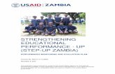 STRENGTHENING EDUCATIONAL PERFORMANCE - UP (STEP …pdf.usaid.gov/pdf_docs/PA00KB6M.pdf · STEP-UP ZAMBIA PROJECT: PMEP 2 ... Chilufya Sakala Duncan Khosa Christopher Mafutanyama