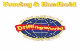 Fencing & Handheld - Drilling World & Handheld Catalog/DrillingWorld...Dirt Augers DrillingWorld 1-800-331-9988 • 4’ Standard Stocking Length • 3’, 4’, 6’ Available on