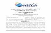 National Institute of Electronics and Information ...beta.nielit.gov.in/sites/default/files/Aurangabad/Hostel-mess... · 6. Annexure 2: Letter of undertaking ... NIELIT Aurangabad