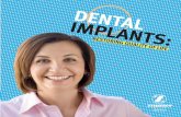 dental · PDF file · 2017-02-03After osseointegration (when the surrounding bone has healed to the implant), a replacement tooth is secured to the top of the implant. ... Removable