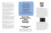 McNeill’ Dysphagia MDTP, and provides step by step ...procourseceus.com/wp-content/uploads/2017/09/McNeill-brochure2018… · patient performance and advancing safe oral intake.