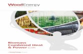 Biomass Combined Heat & Power (CHP) - Wood · PDF file · 2016-05-18A Strong Energy Company 4 Biomass combined heat & power: A cleaner alternative Types of CHP Biomass CHP systems