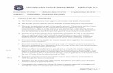 PHILADELPHIA POLICE DEPARTMENT DIRECTIVE 12 · PDF filePHILADELPHIA POLICE DEPARTMENT DIRECTIVE 12.4 ... transferred to a special unit as a result of a transfer request or *2/*3 promotion,