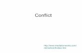 Conflict - Christiane Schwieren · PDF fileConflict escalation •Many different models •Most widely used: 9-step model of F. Glasl –Descriptive! –Diagnostic tool •Different