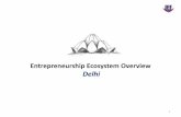 Entrepreneurship Ecosystem Overview Delhi · PDF fileIncomeTax, VAT,etc.   22. Mentoring & Networking 23. Startup Incubators, Co-Working Spaces