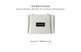 EOR7550 UsersManualS - EnGenius · PDF file1 1. Introduction EOR7550 equips with two powerful independent RF interfaces which support 802.11a/b/g and 802.11b/g/n. With certified IP‐65