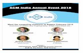 ACM India Annual Event 2018india.acm.org/acmindia-annualevent.pdf · Meet the computing stalwarts at Nagpur February 2018: Events : CSPathshala, IRISS, ... For links to registraon