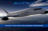AIRCRAFT SALES AND PROCUREMENT · PDF fileAgain in this process we need to know who is the buyer and have a signed NCNDA in place between GAP, the buyer (and the professional advisor)