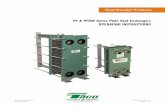 PF & PFDW Series Plate Heat Exchangers OPErating · PDF filePF & PFDW Series Plate Heat Exchangers ... 3.2 Function specification / graphical presentation ... “One” heat exchanger